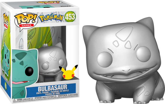 BULBASAUR (SILVER METALLIC) - POKÉMON