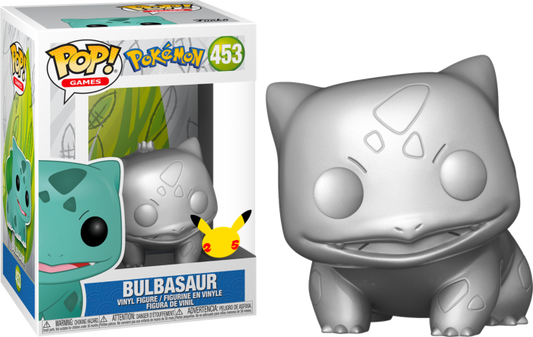 BULBASAUR (SILVER METALLIC) - POKÉMON